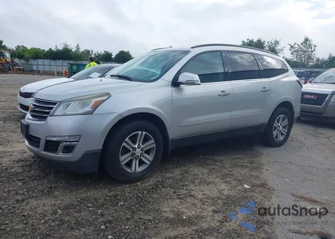 2015 Chevrolet Traverse 2Lt z USA, uszkodzony, nr VIN 1GNKVHKD9FJ348544